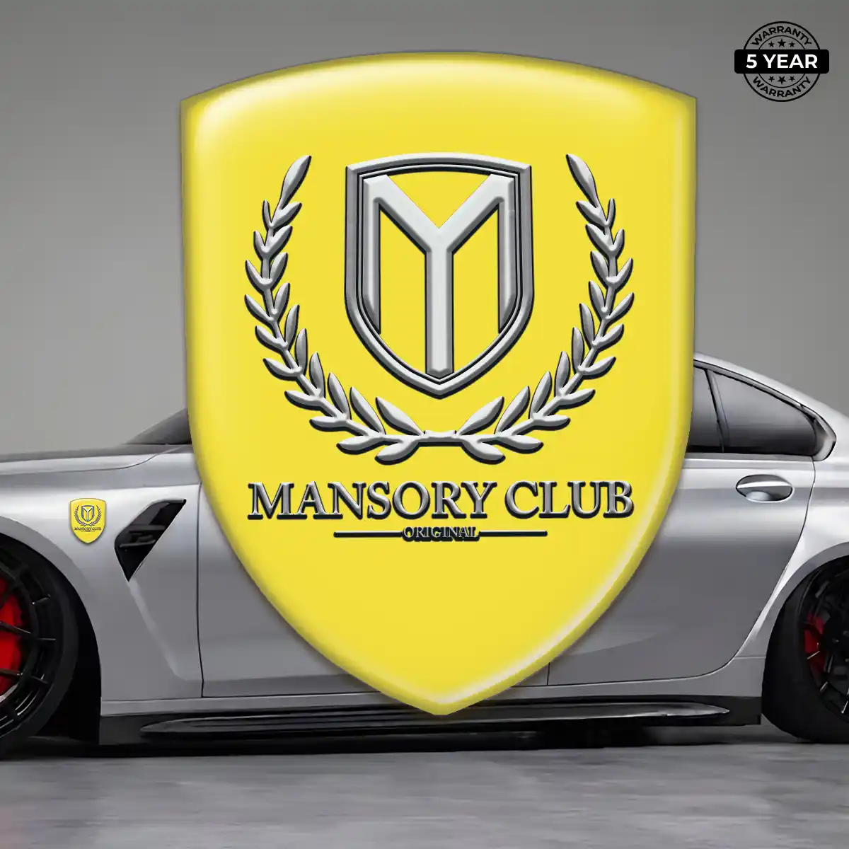 Mansory Silicone Badge Signature Grade