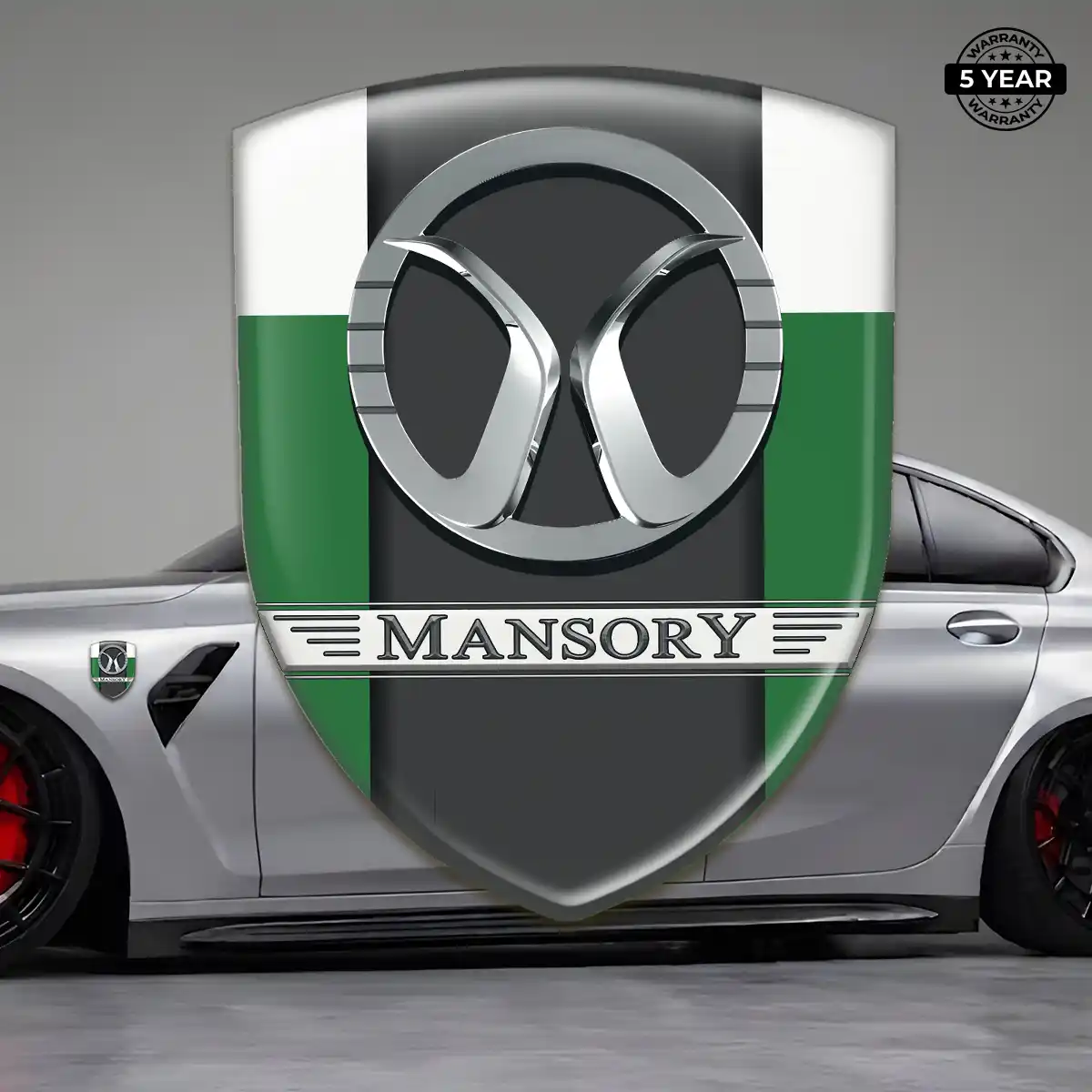 Mansory Silicone Badge Sleek Style