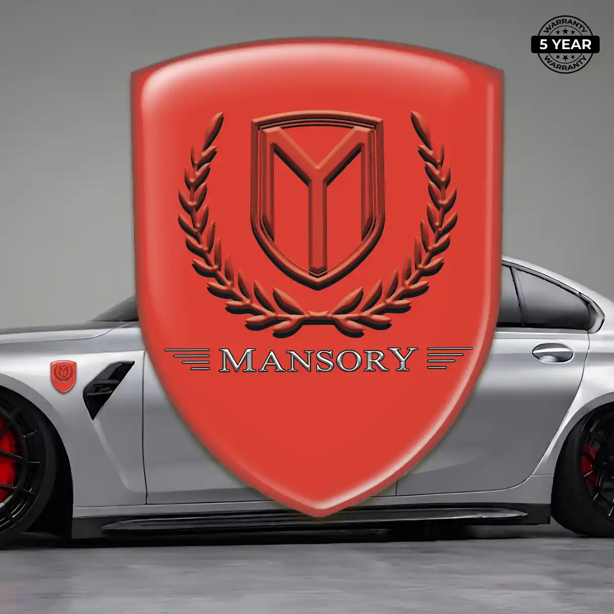 Mansory Silicone Emblem Elite Edition