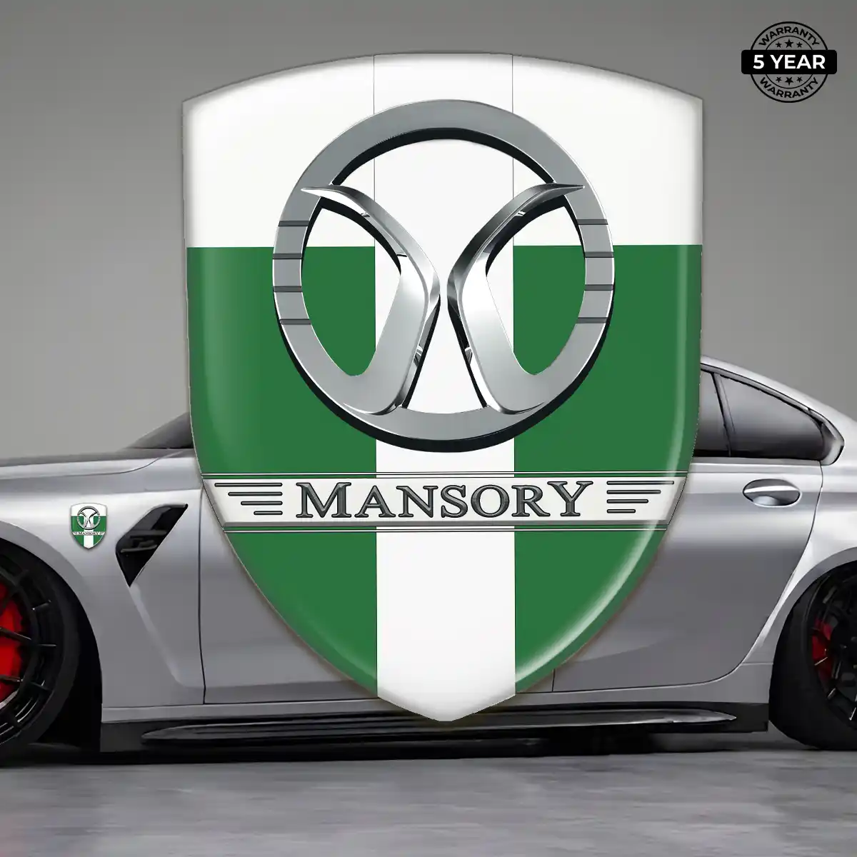 Mansory Silicone Emblem Elite Finish