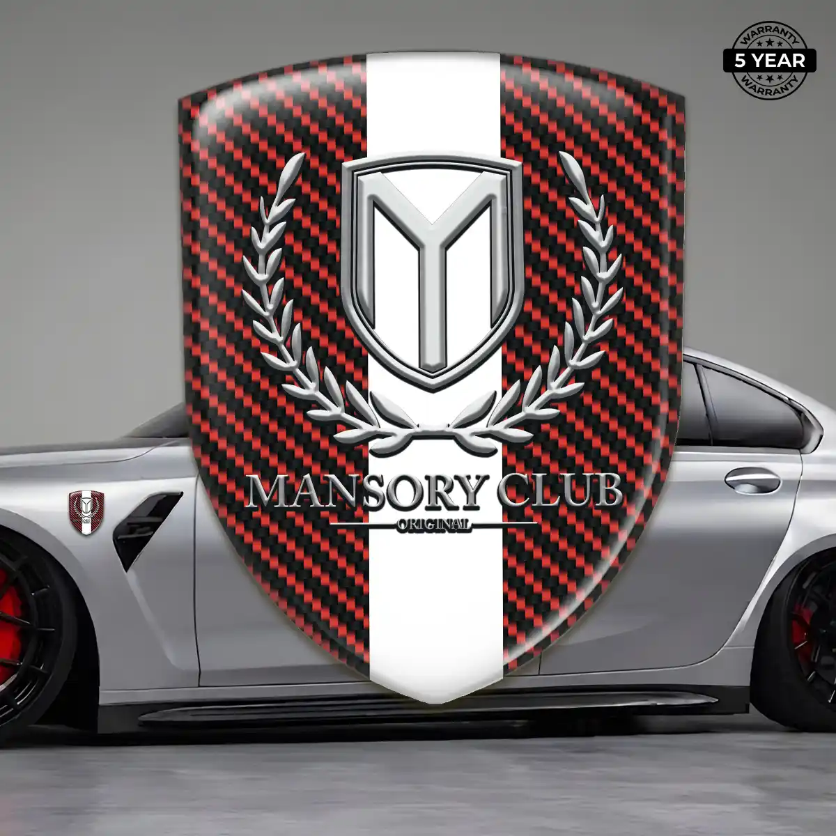 Mansory Silicone Emblem Opulent Line