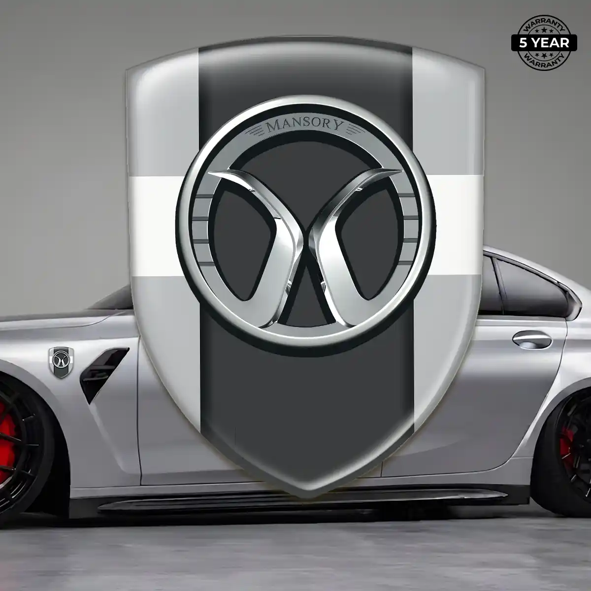Mansory Silicone Emblem Premium Dome