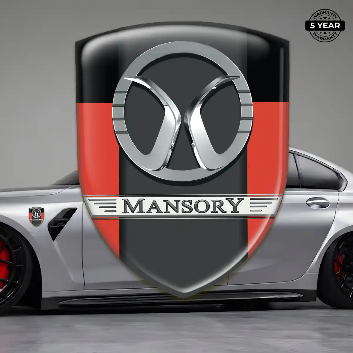 Mansory Silicone Emblem Prestige Line