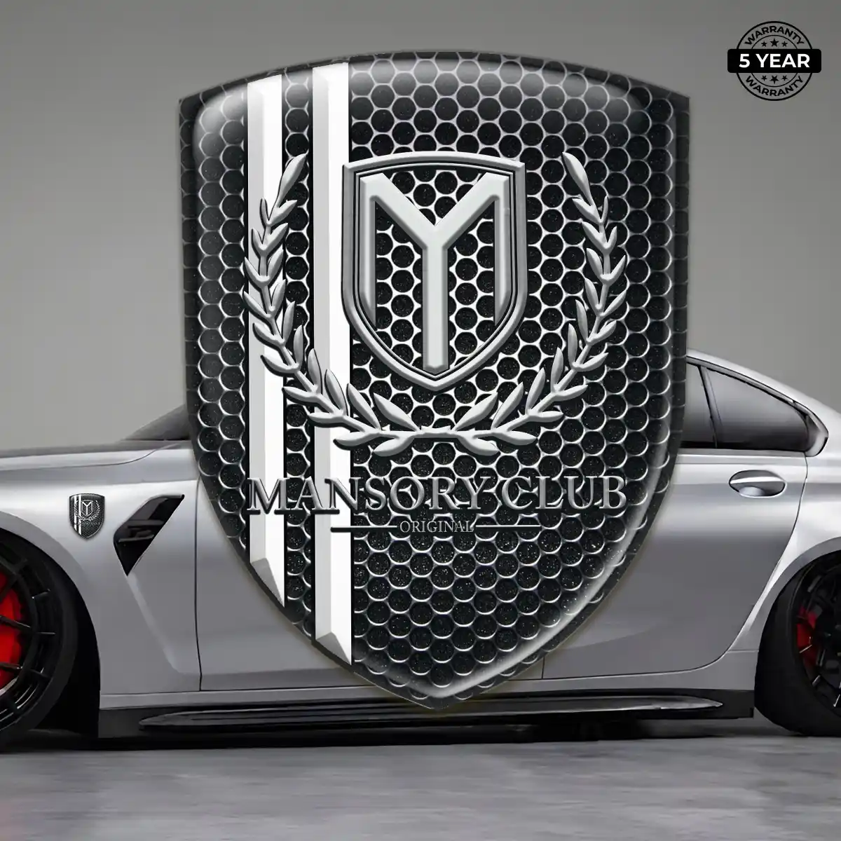 Mansory Silicone Emblem Resin Elite