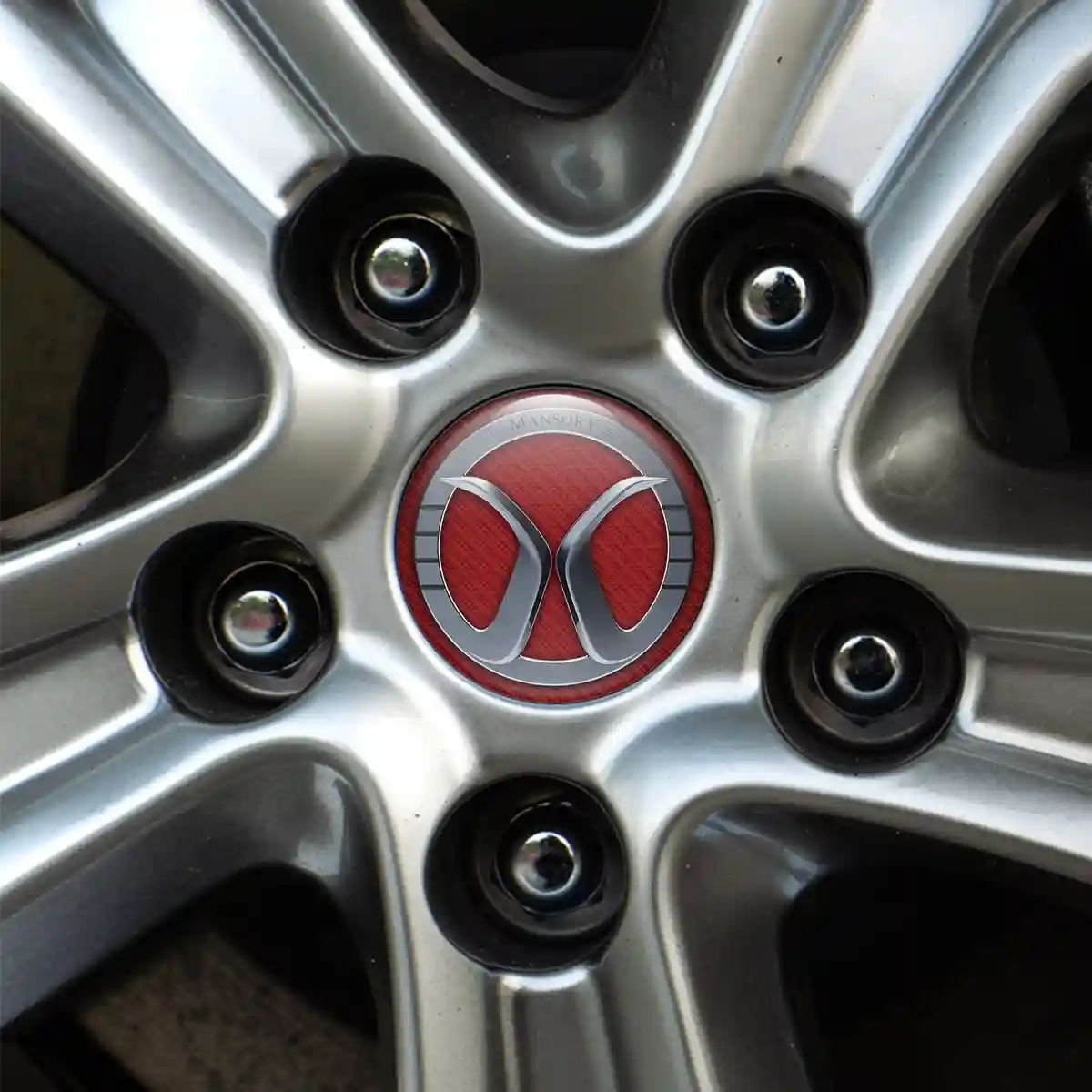 Mansory Silicone Emblem Self-Adhesive Sleek Style