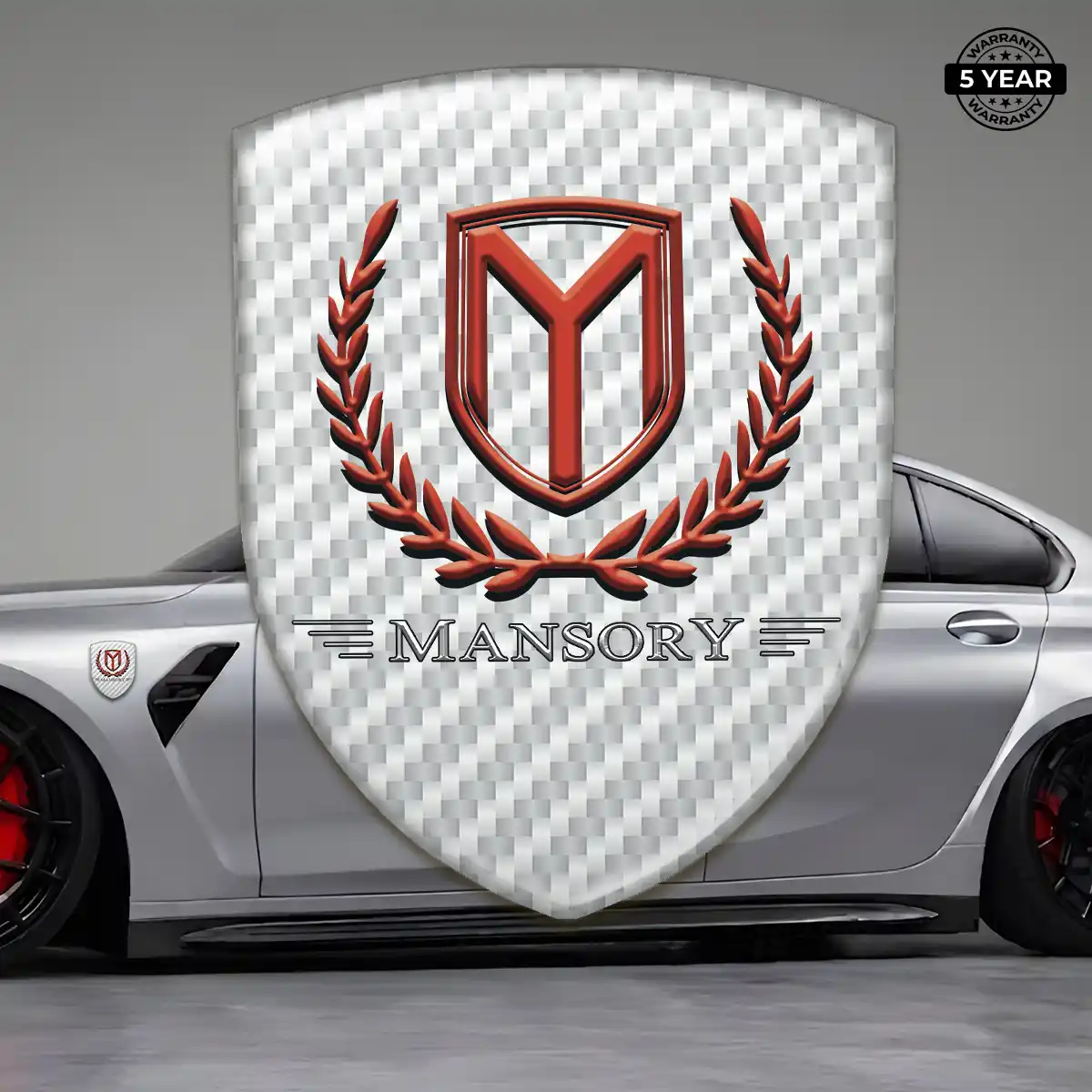 Mansory Silicone Emblem Signature Grade