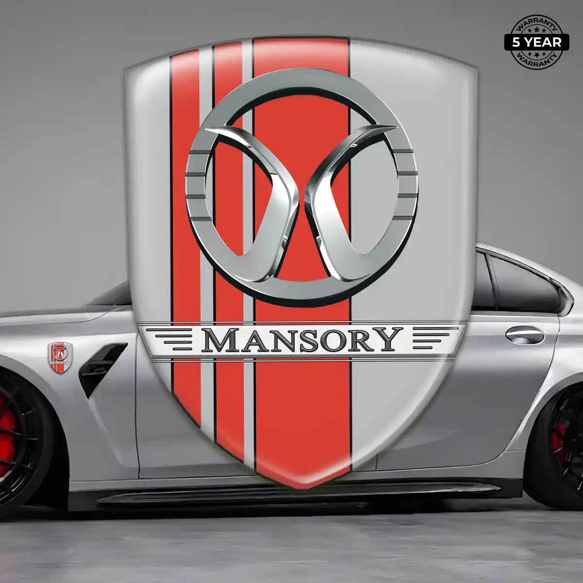 Mansory Silicone Sticker Resin Luxe