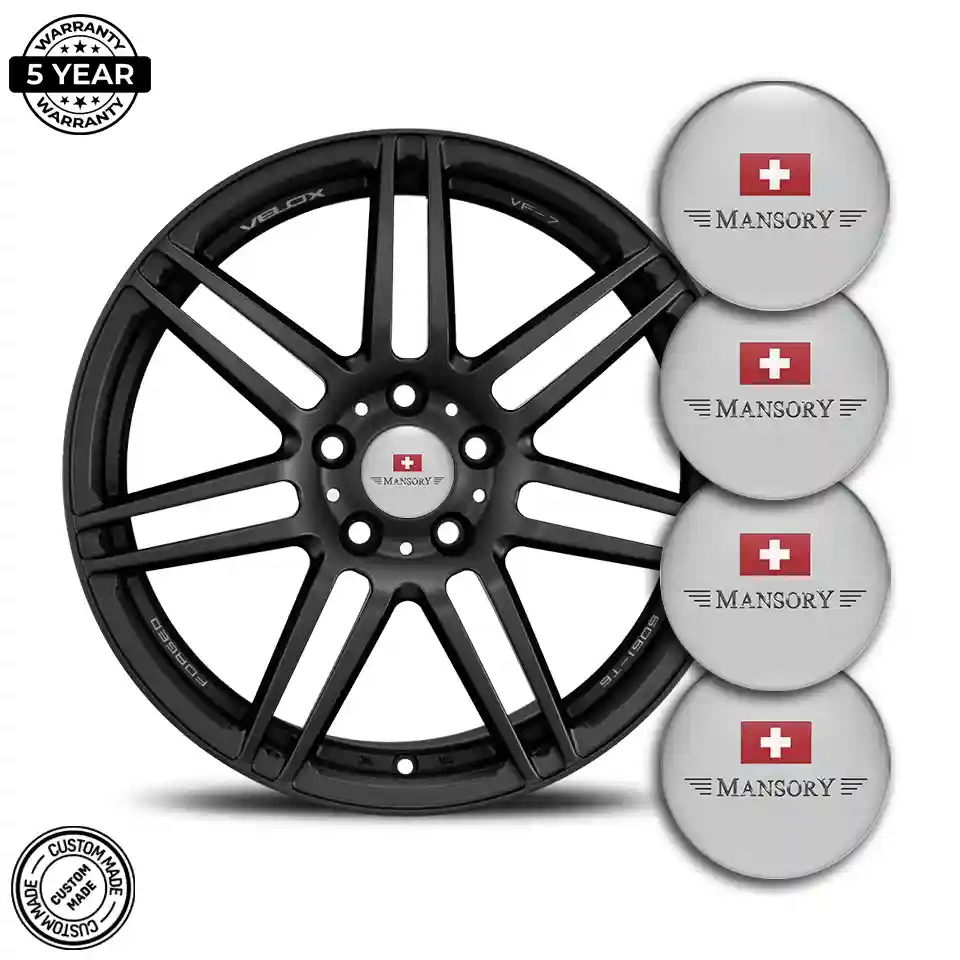 Mansory Silicone Sticker Self-Adhesive Sleek Style