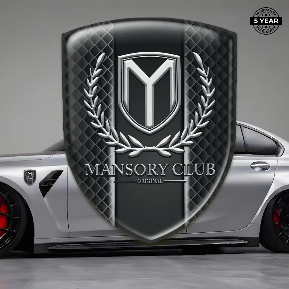 Mansory Silicone Sticker Signature Grade