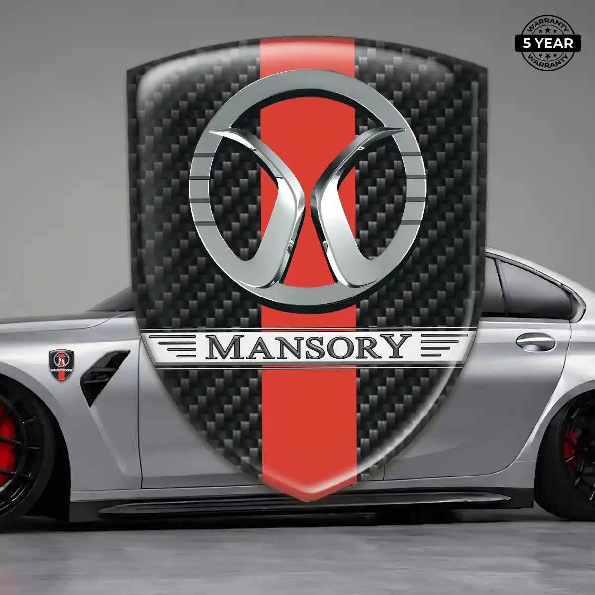 Mansory Silicone Sticker Superior Craft