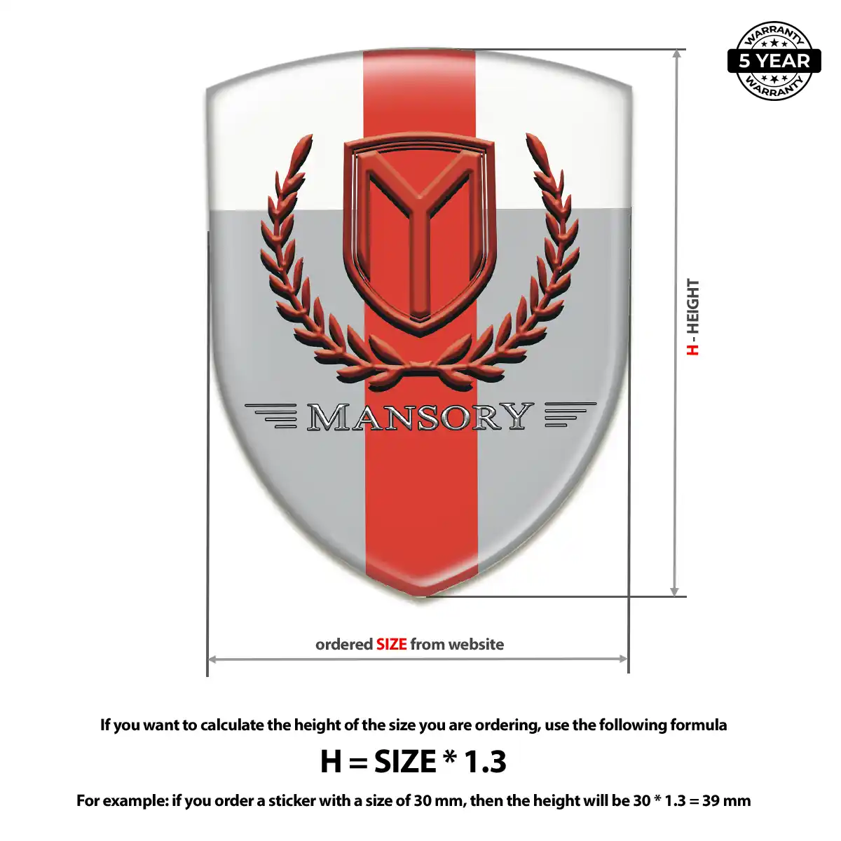 Mansory Sticker Exclusive Series
