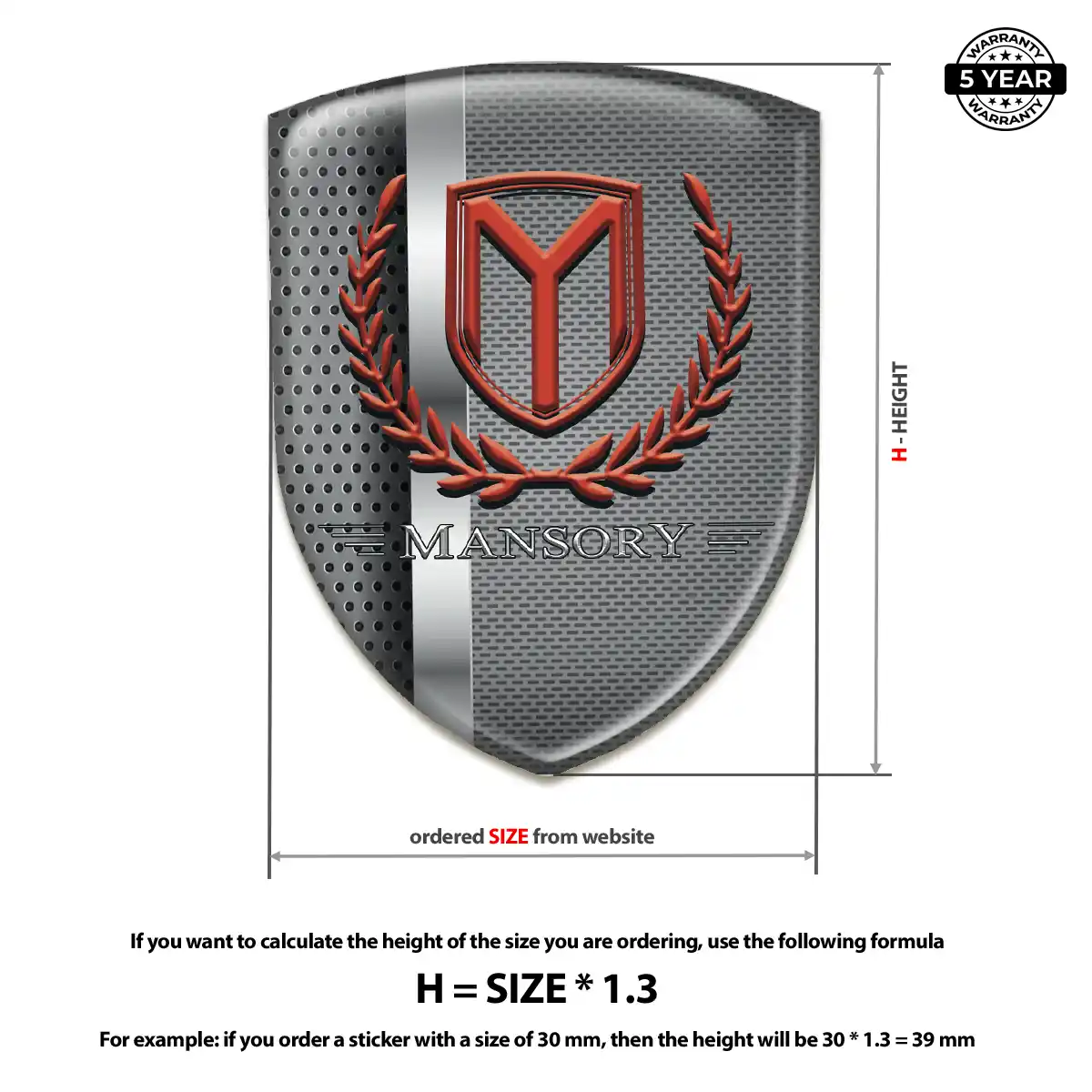 Mansory Sticker Interior Luxe