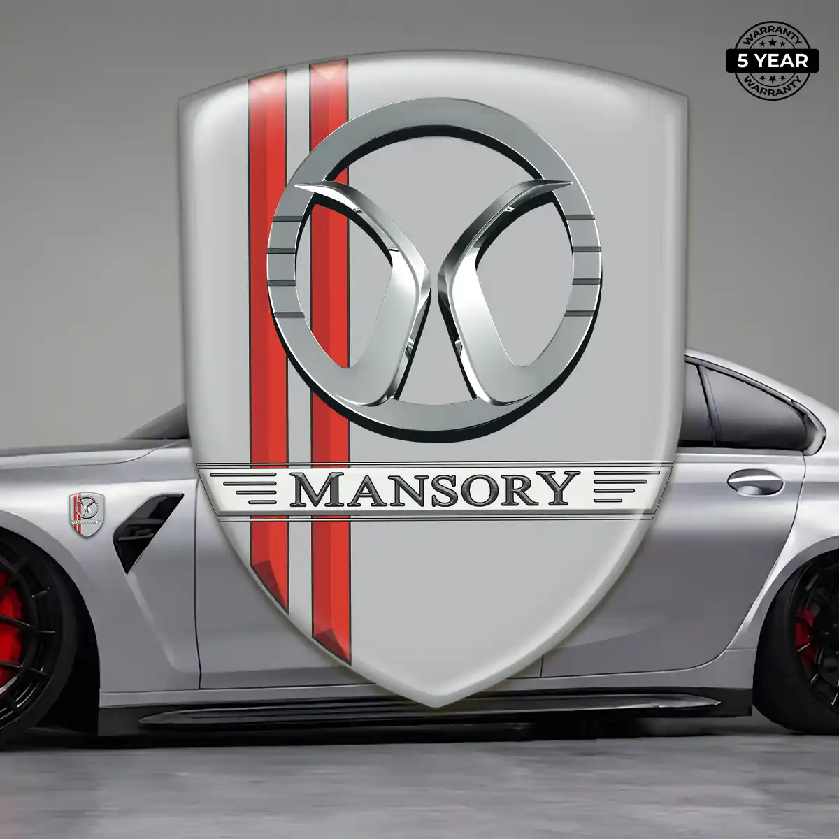 Mansory Vehicle Logo Sticker Deluxe Edition