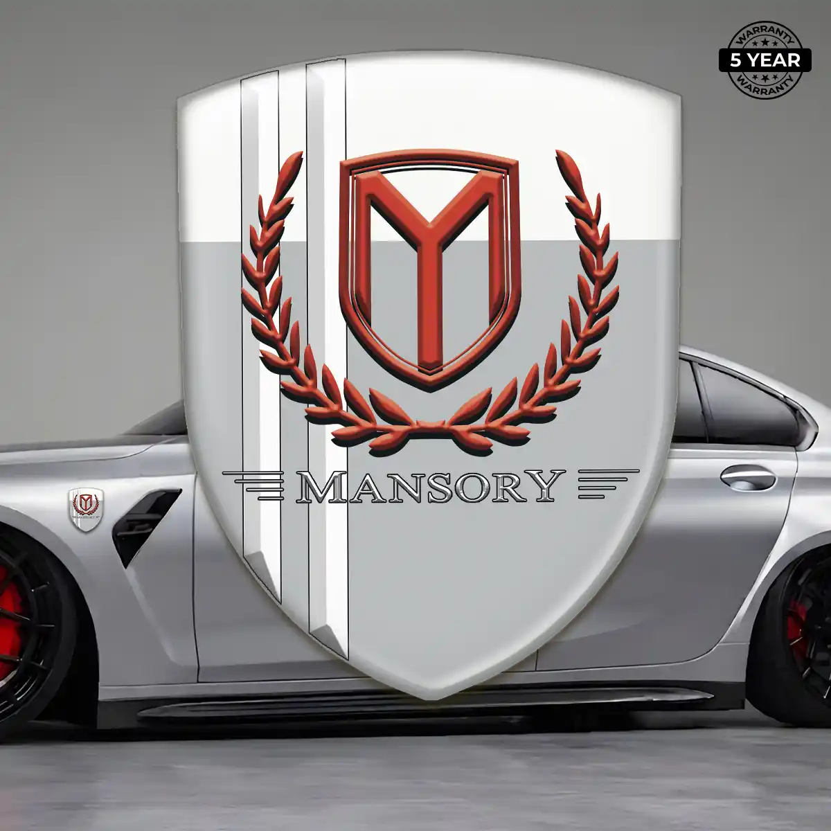 Mansory Vehicle Logo Sticker Elite Finish