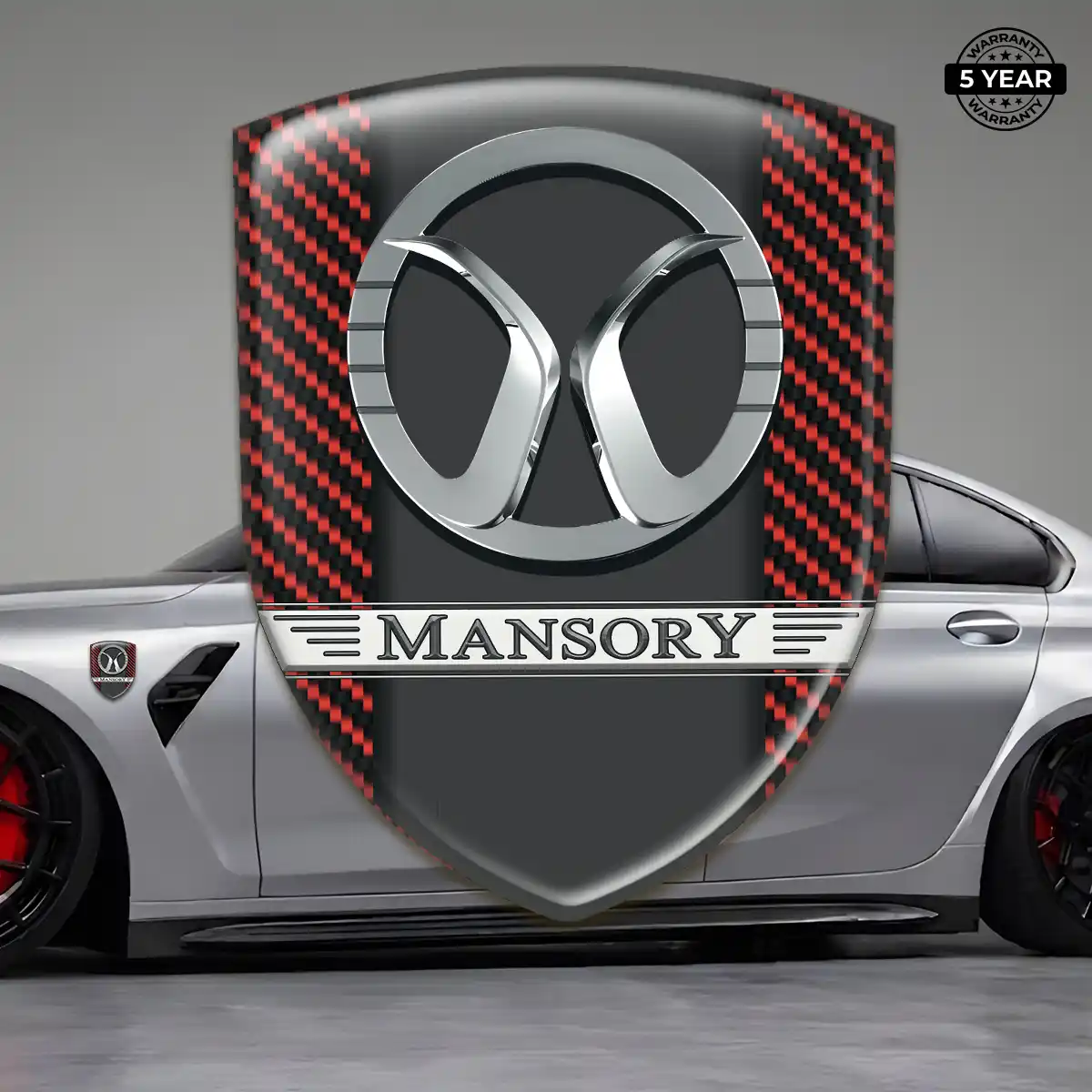 Mansory Vehicle Logo Sticker Exclusive Series