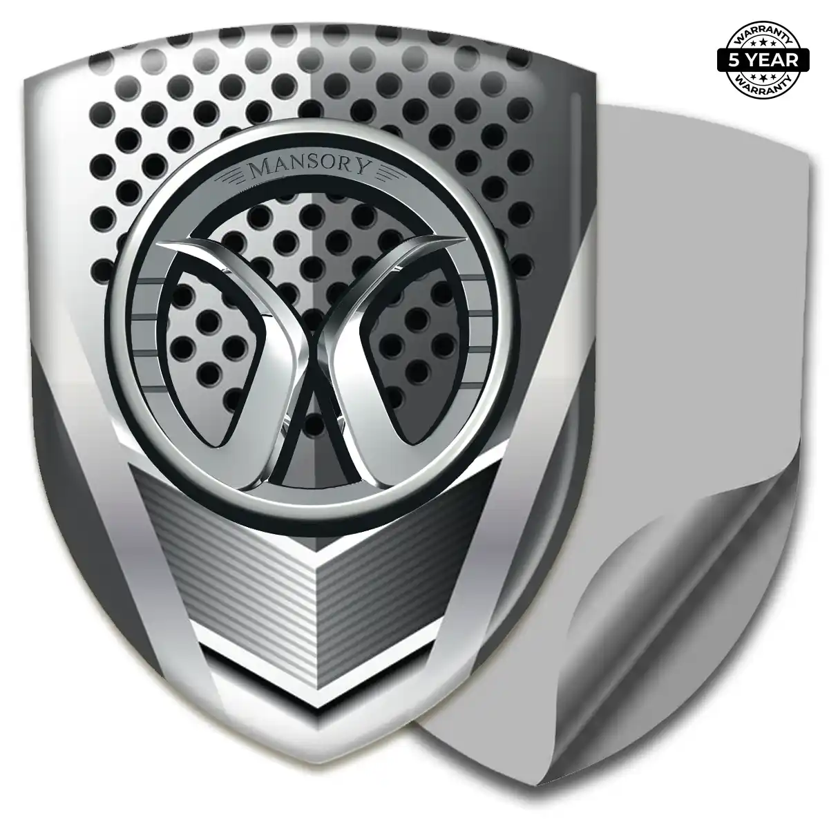 Mansory Vehicle Logo Sticker Premium Dome