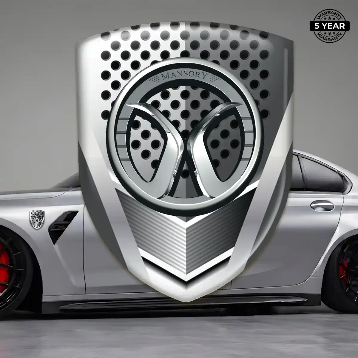 Mansory Vehicle Logo Sticker Premium Dome