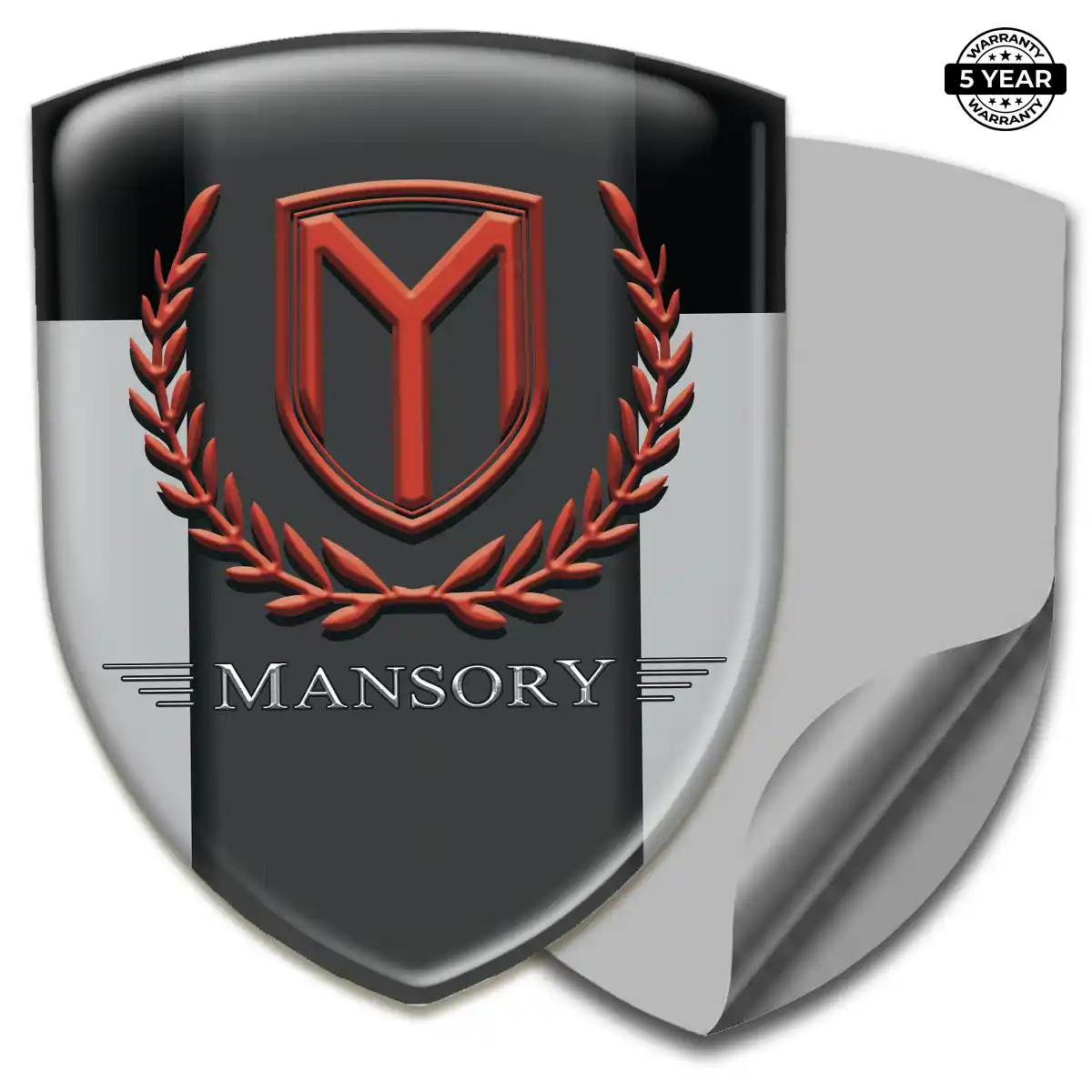 Mansory Vehicle Logo Sticker Refined Design