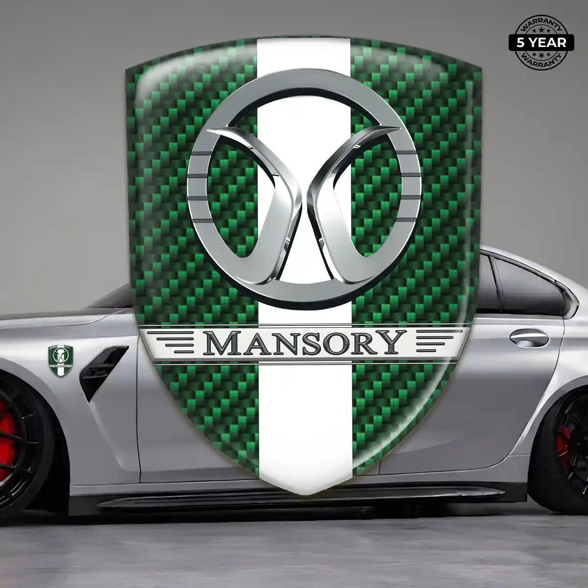 Mansory Vehicle Logo Sticker Resin Elite