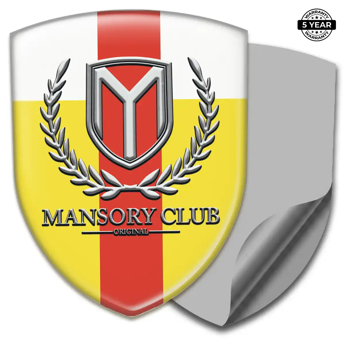 Mansory Vehicle Logo Sticker Signature Grade