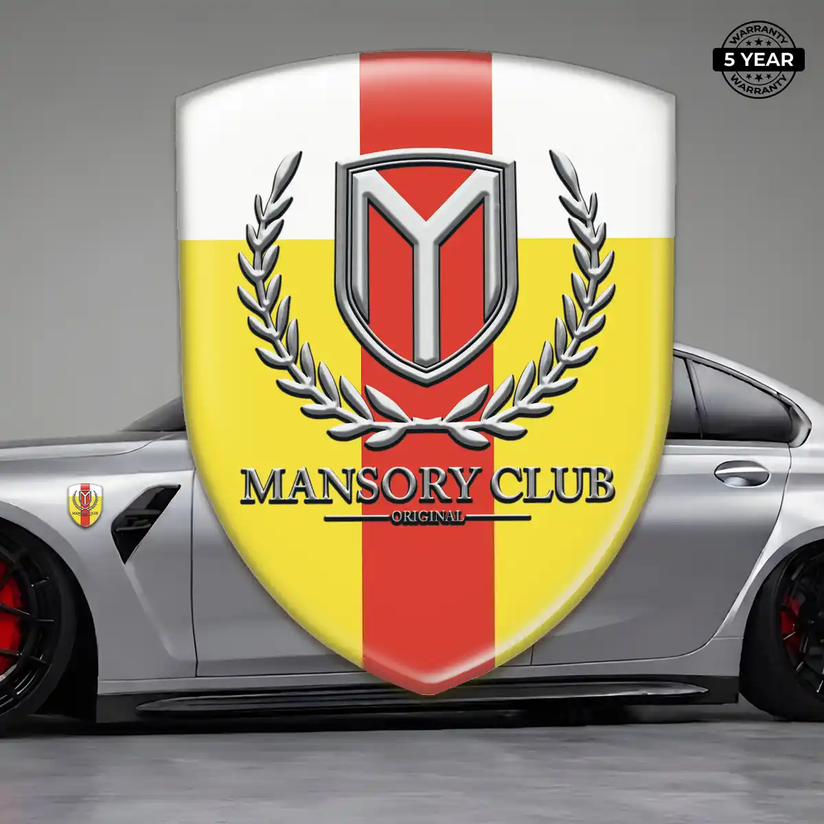 Mansory Vehicle Logo Sticker Signature Grade