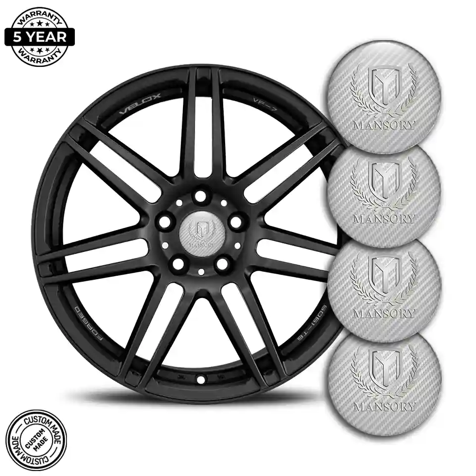 Mansory Wheel Emblems Refined Design