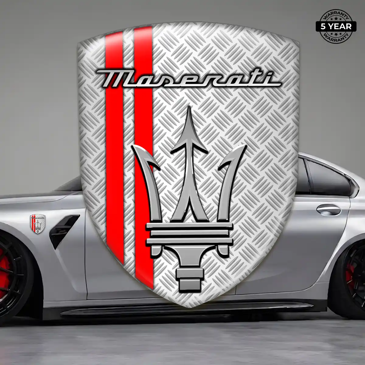 Maserati Automotive Resin Decal Superior Craft