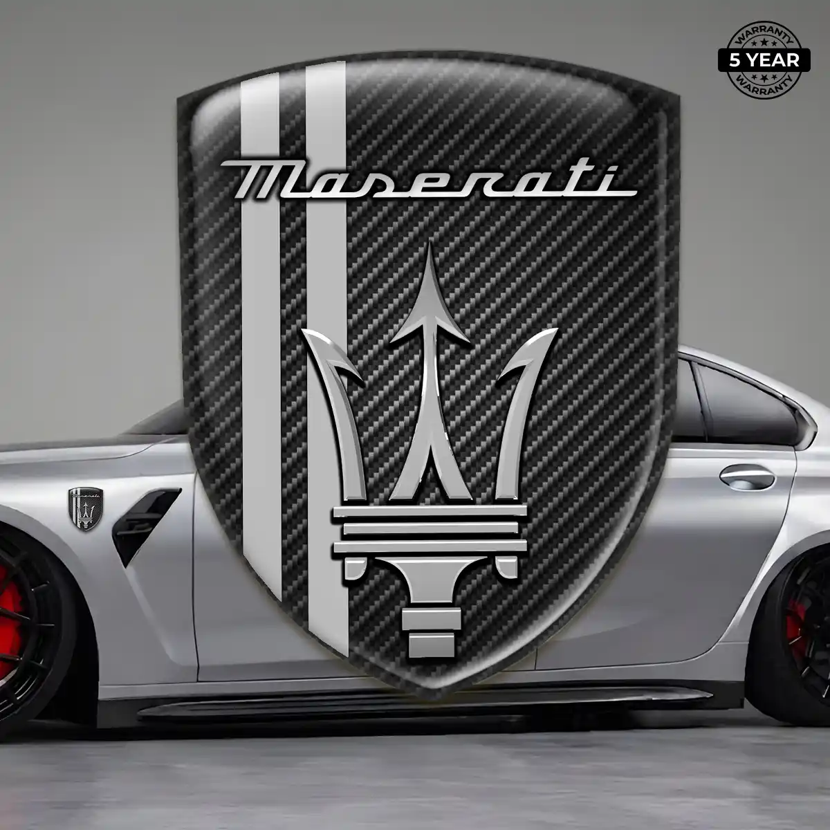 Maserati Badge Elite Finish