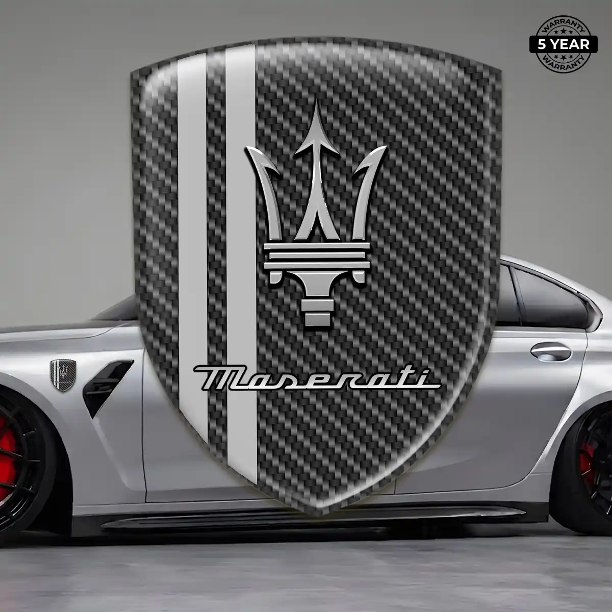 Maserati Badge Refined Design