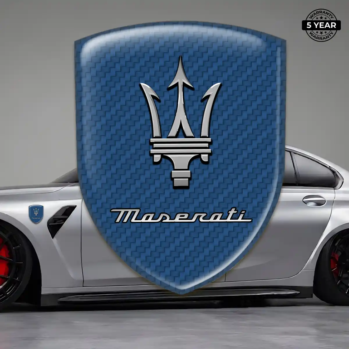 Maserati Car Emblem Decal Superior Craft