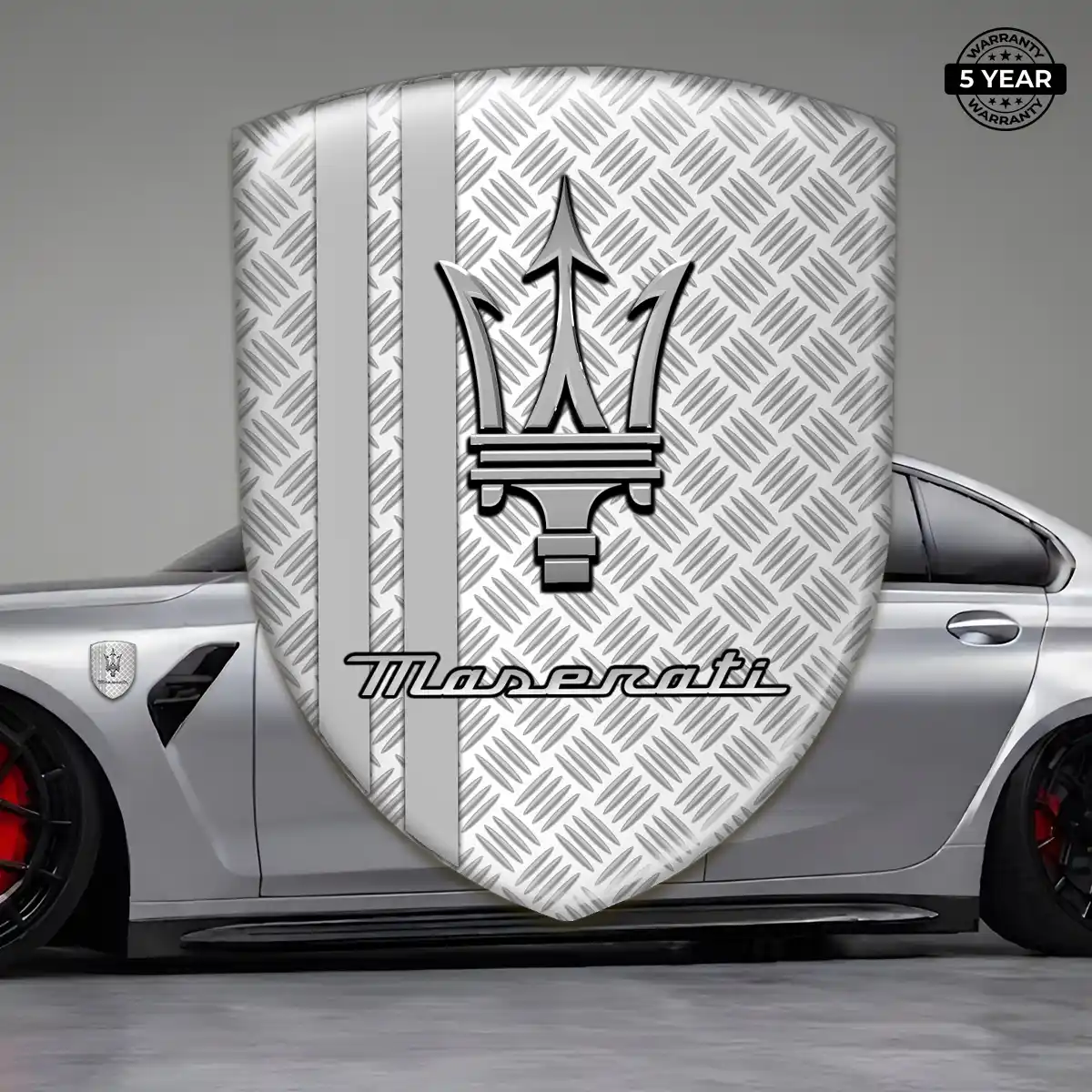 Maserati Car Emblem Overlay Superior Craft
