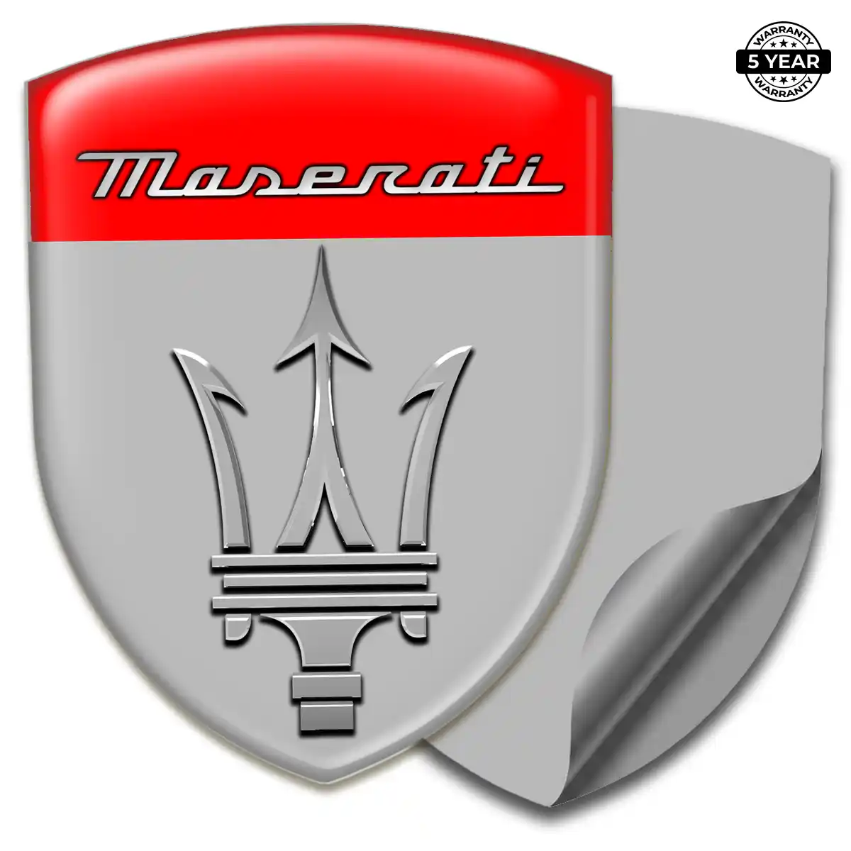 Maserati Car Emblem Sticker Superior Craft