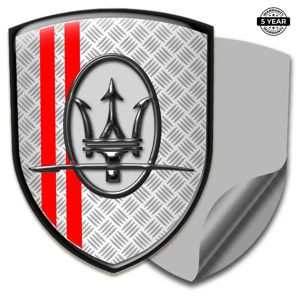 Maserati Car Logo Decal Elite Finish