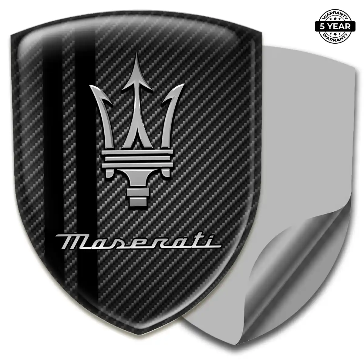 Maserati Crest Emblem Elite Finish