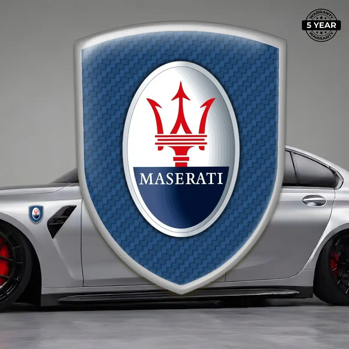 Maserati Crest Emblem Prime Quality