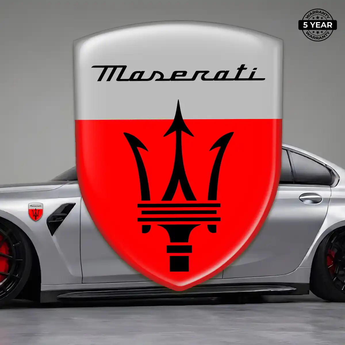 Maserati Crest Emblem Superior Craft