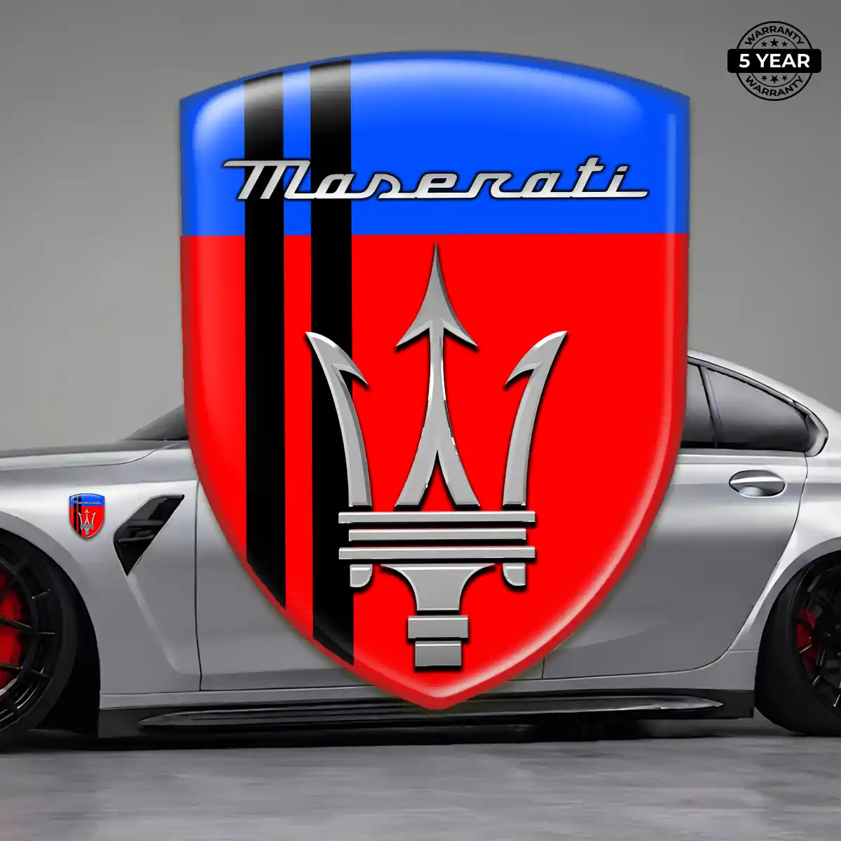 Maserati Crest Logo Emblem Prime Quality