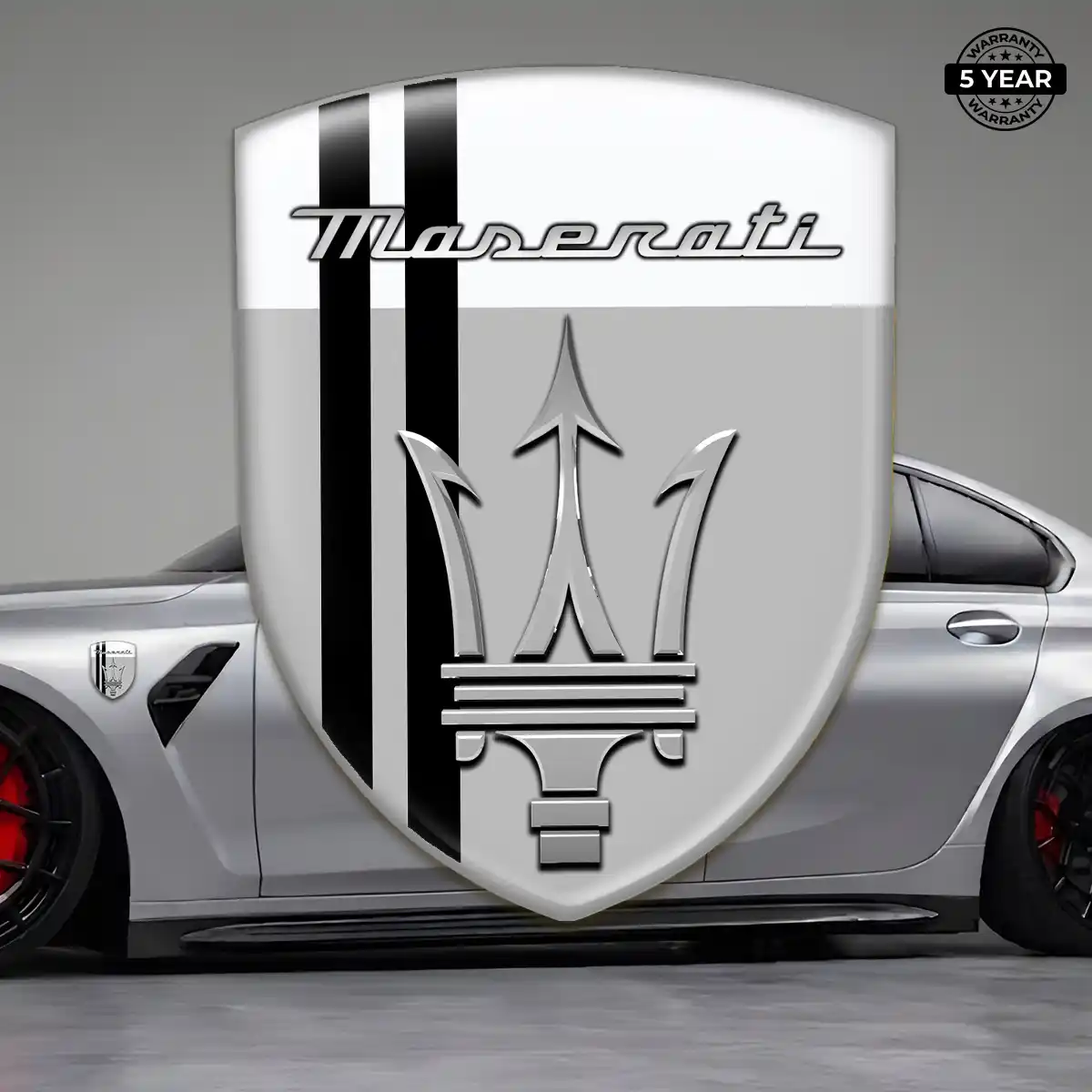 Maserati Domed Decal Superior Craft