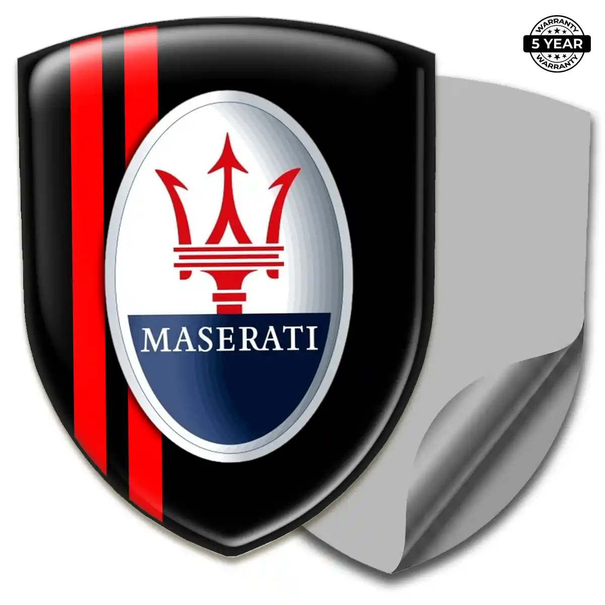Maserati Domed Emblem Prime Quality