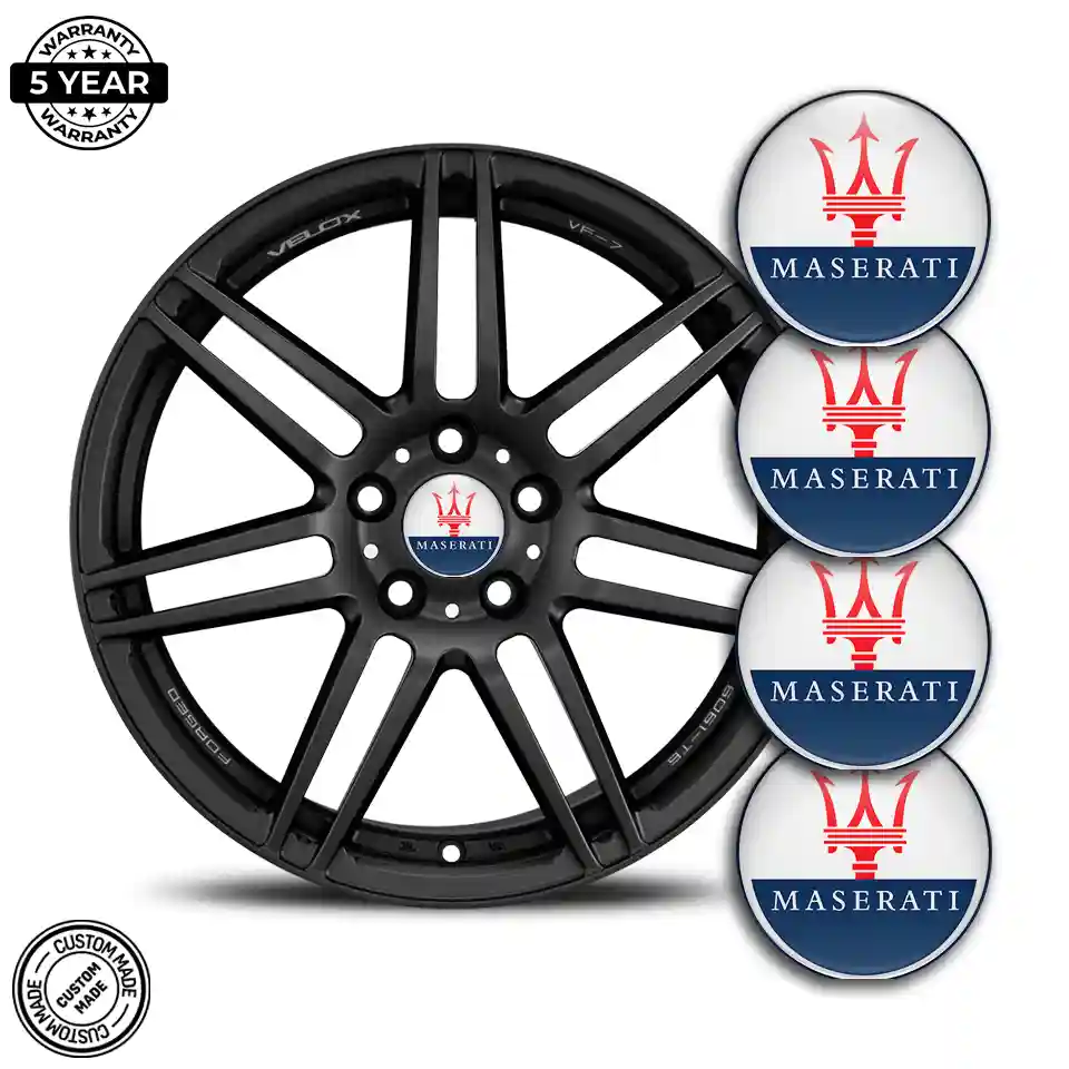 Maserati Domed Emblem Refined Design