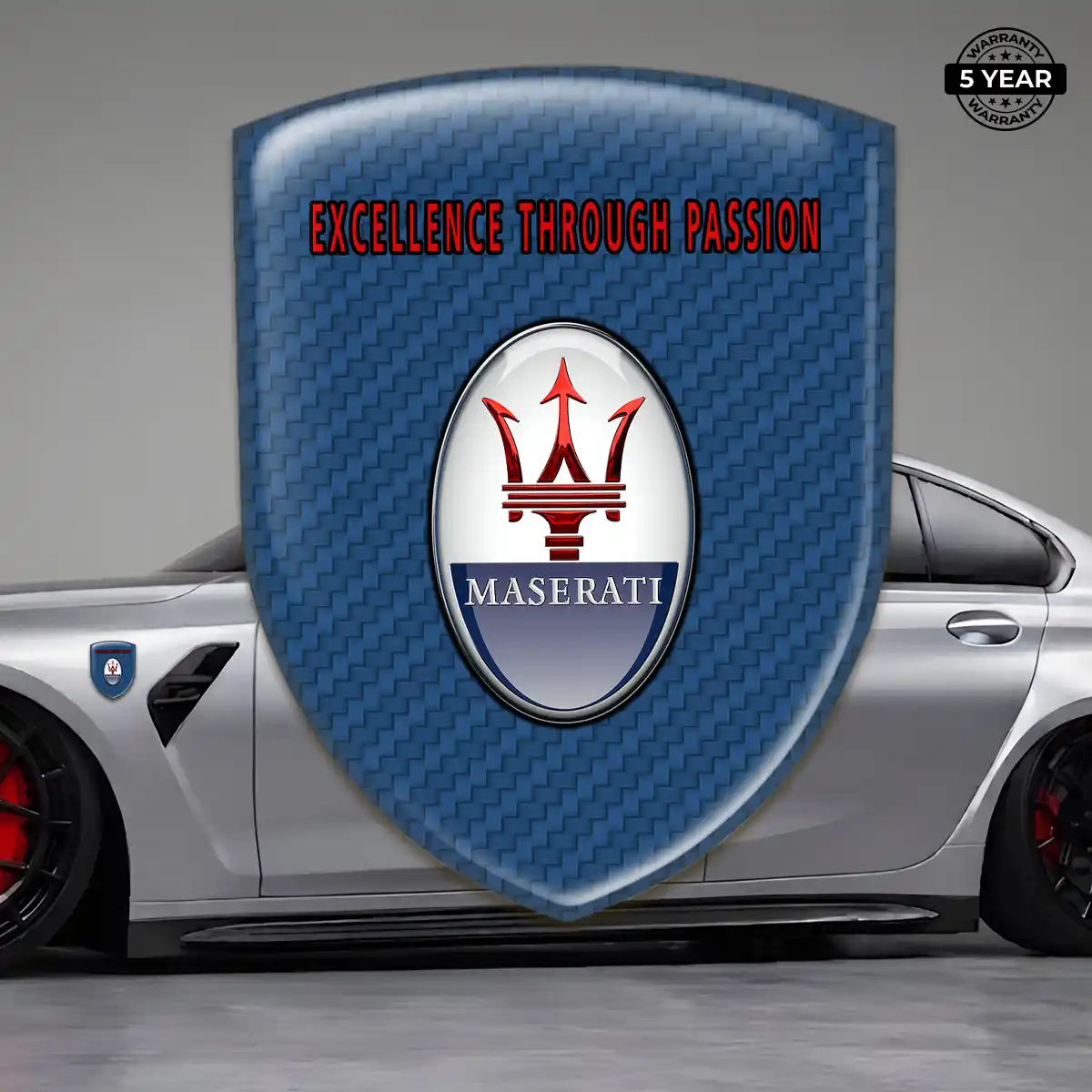 Maserati Domed Emblem Superior Craft