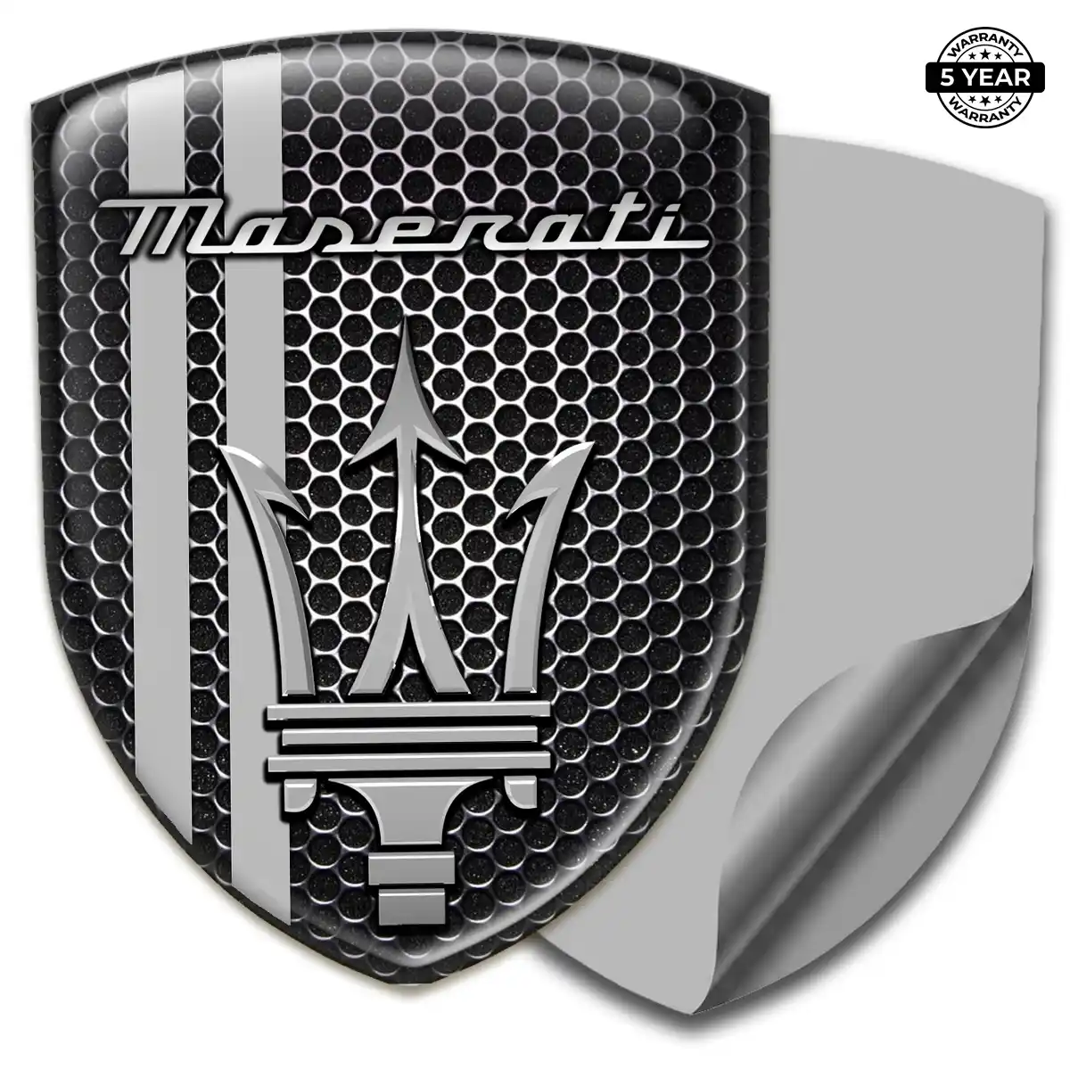 Maserati Domed Logo Decal Superior Craft