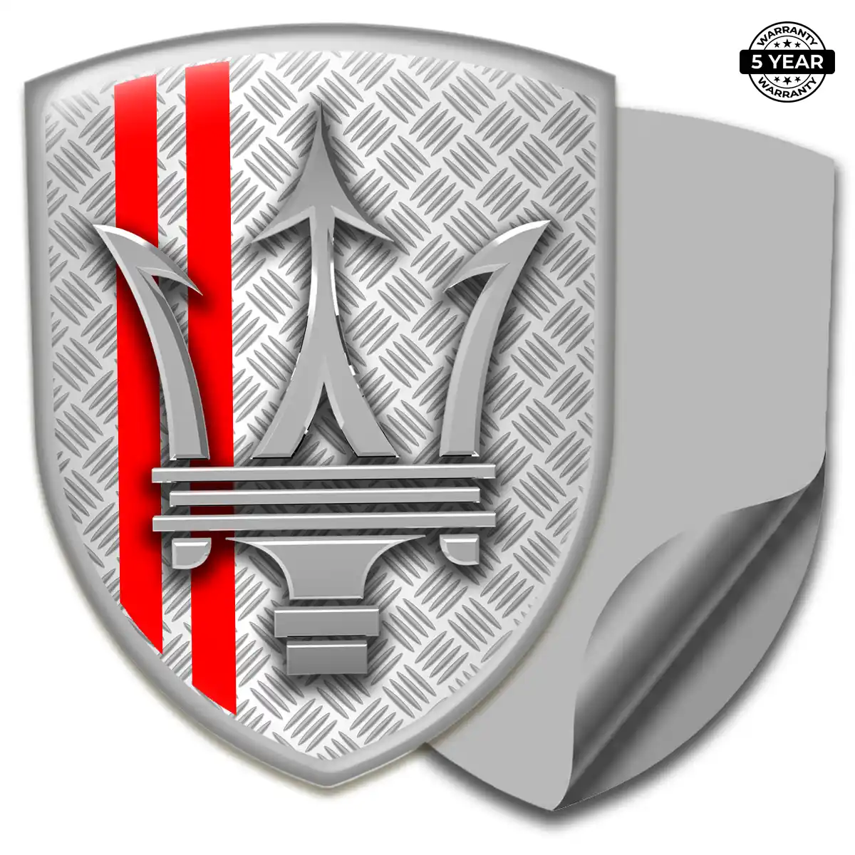 Maserati Emblem Badge Elite Finish