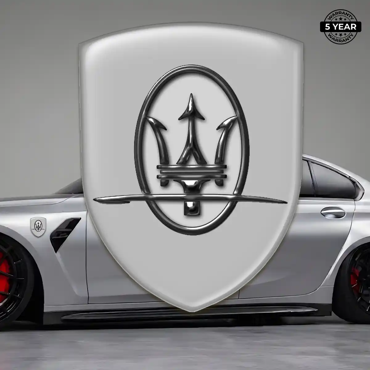 Maserati Emblem Badge Logo Prime Quality