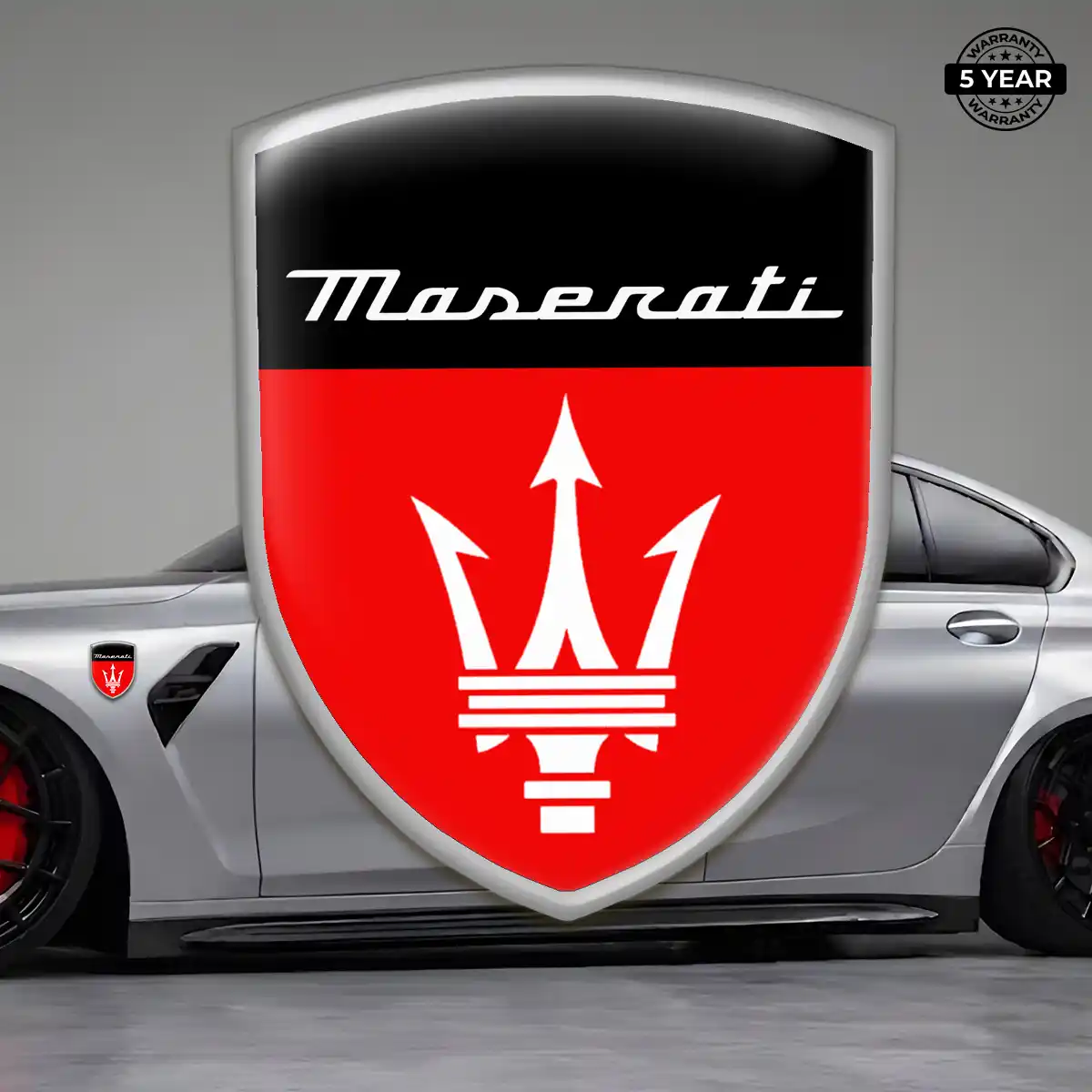 Maserati Emblem Badge Prime Quality