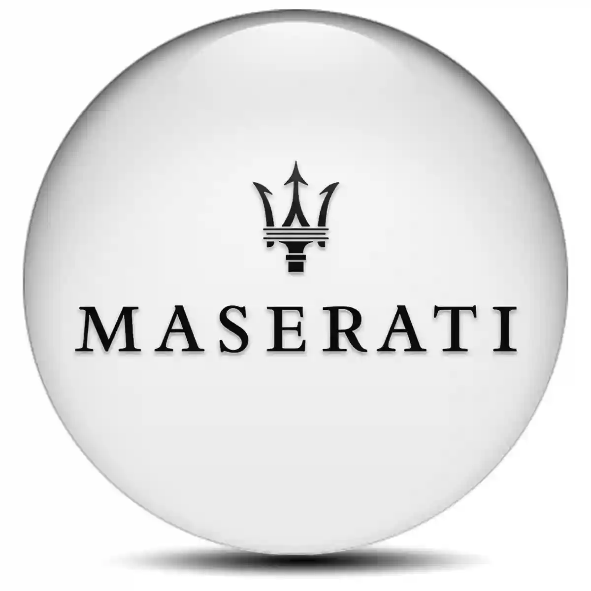 Maserati Emblem Badge Sleek Style