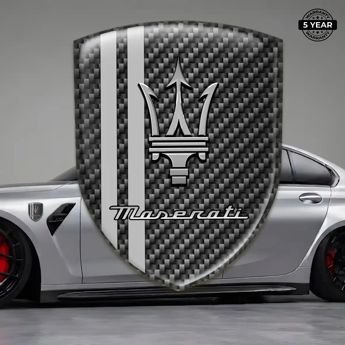 Maserati Emblem Crest Elite Finish