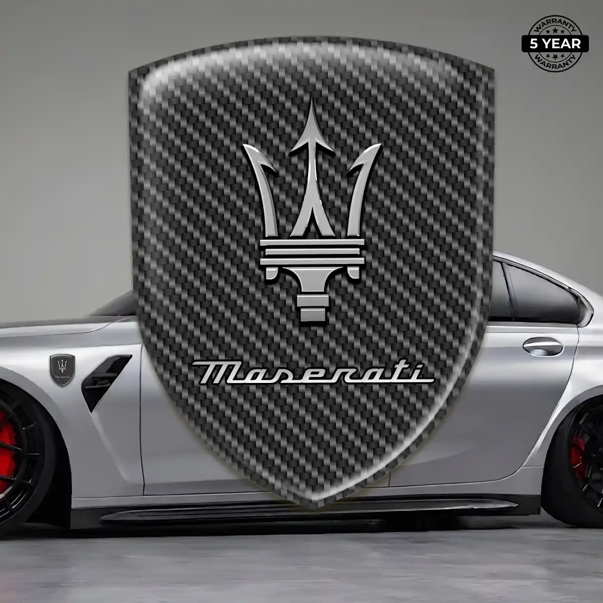 Maserati Emblem Crest Prime Quality