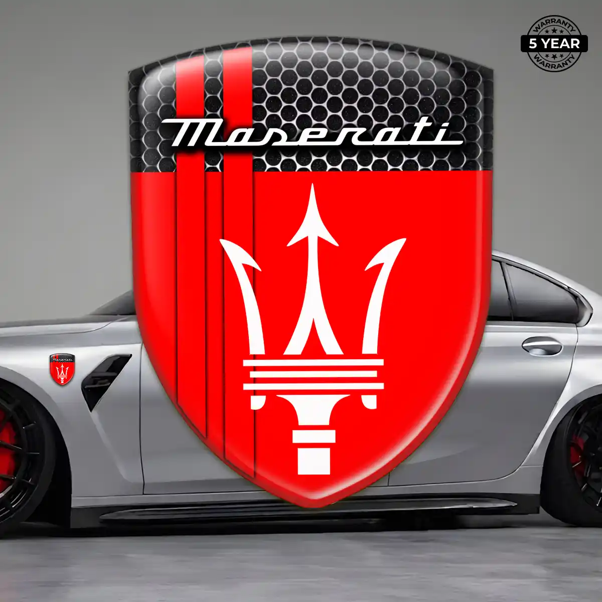 Maserati Emblem Crest Superior Craft