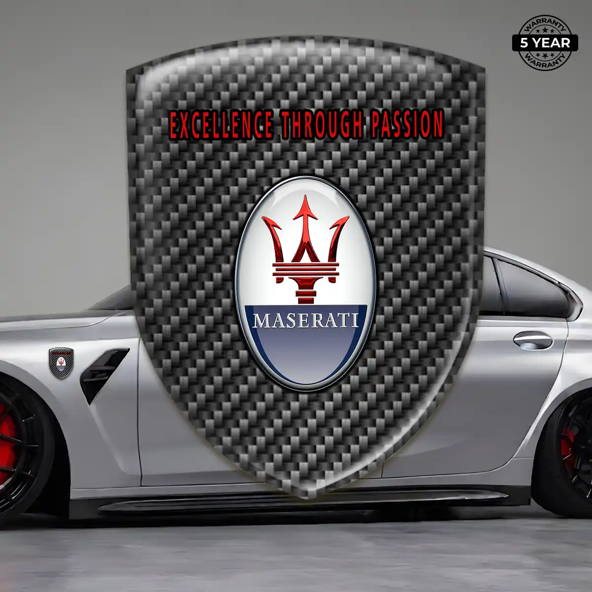 Maserati Emblem Elite Finish